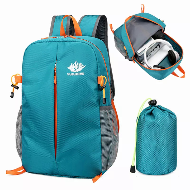 Ultralight Small Waterproof Backpack Men Climbing Designer Bags Unisex Hiking Mini Backpacks Foldable Outdoor Travel Bag For Men - Bonnie Lassio