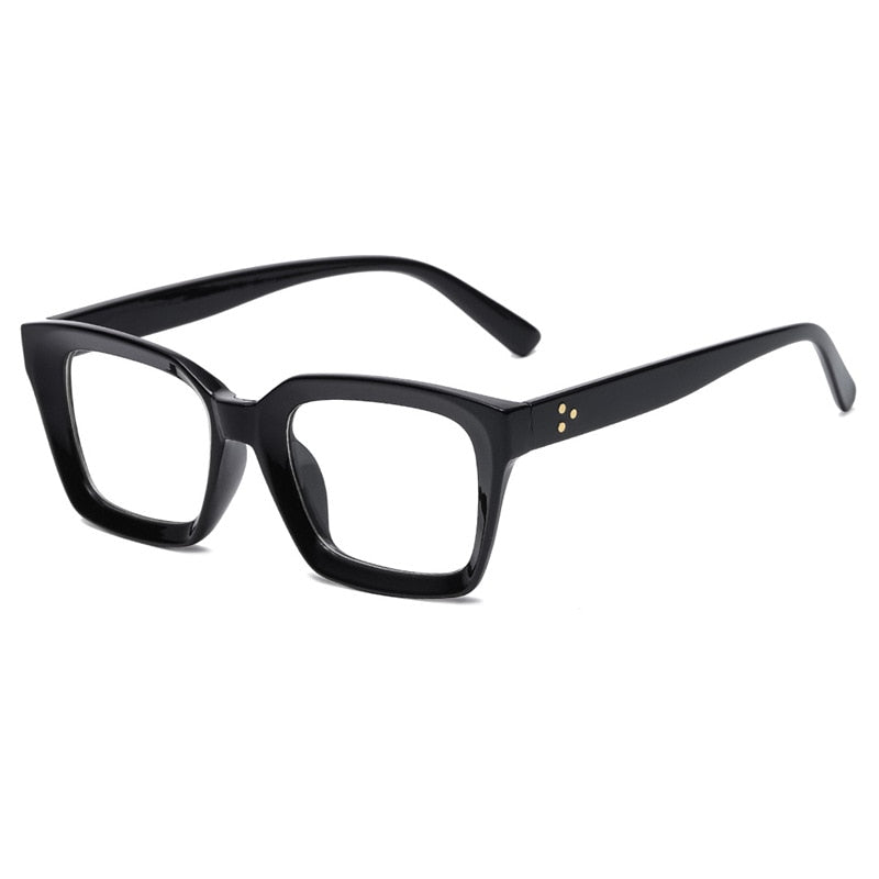 Oversized Square Reading Glasses Men Women Portable Large Frame High Definition - Bonnie Lassio