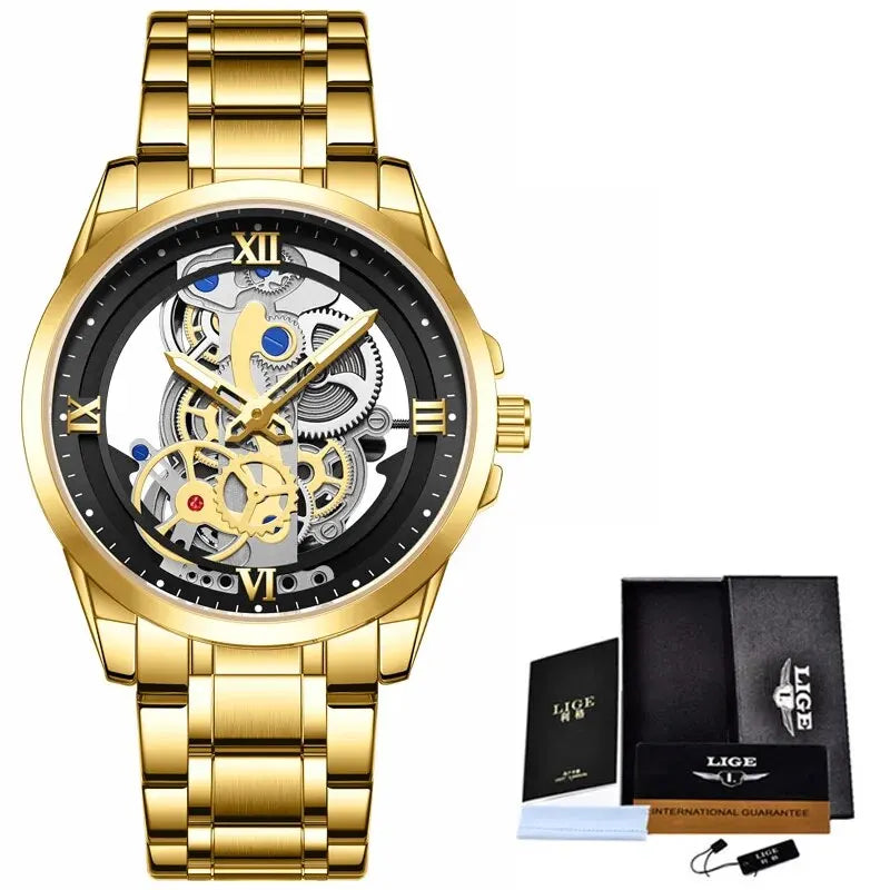 Mens Fashion Hollow Watch - Bonnie Lassio