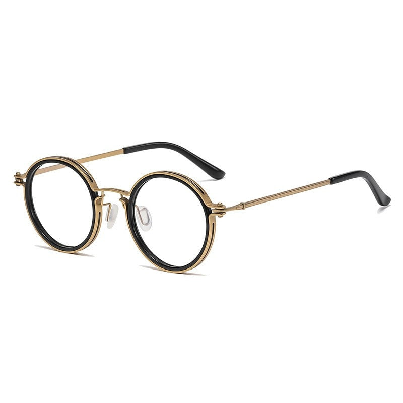 Men Reading Glasses Metal Square Full Frame Reading Glasses Women Magnifying High Definition Presbyopic Eyewear +0 To +4.0 - Bonnie Lassio