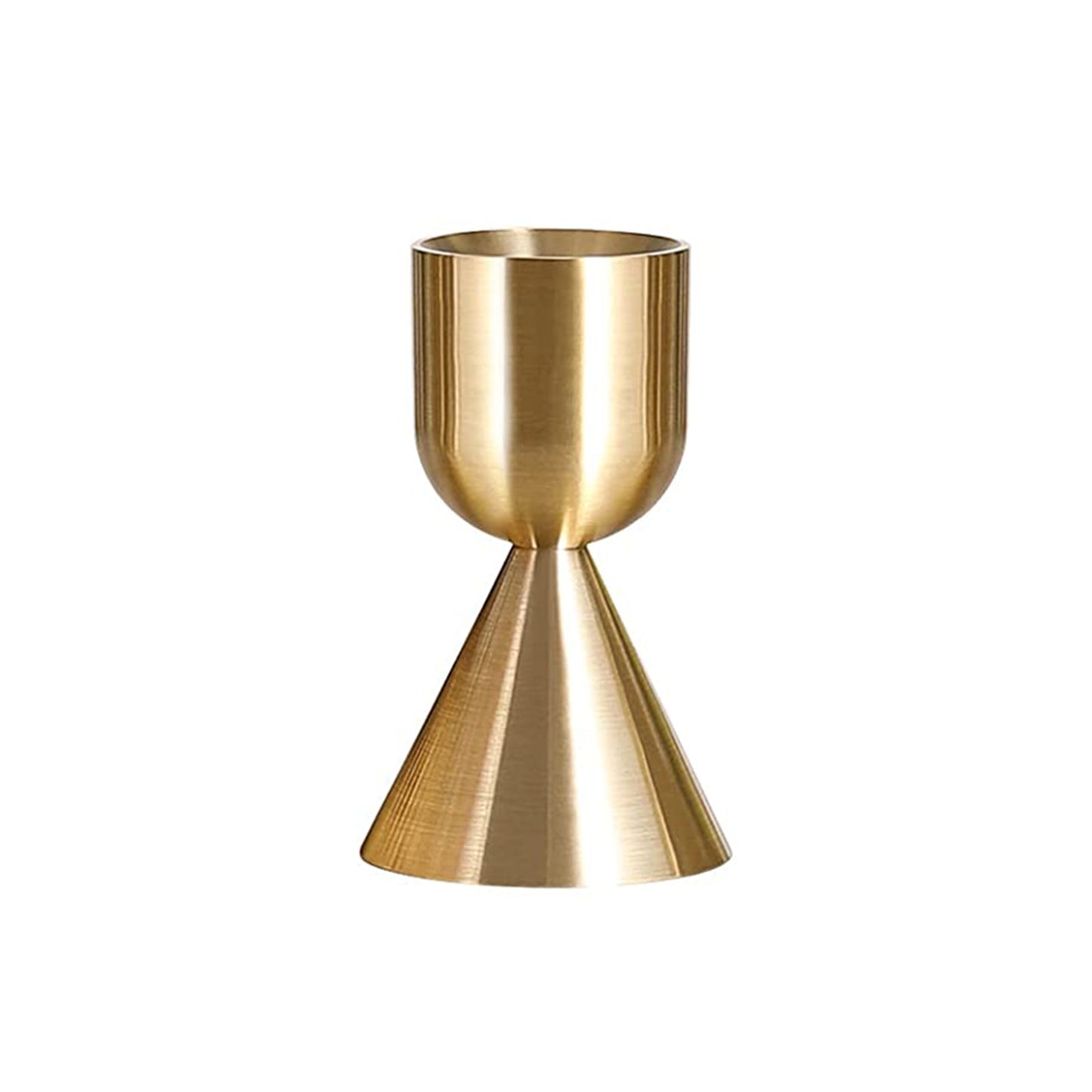 Gold Candle Holder Metal Candlestick for Wedding Room Table Candle Stand Christmas New Year Bar Party Decoration - Bonnie Lassio