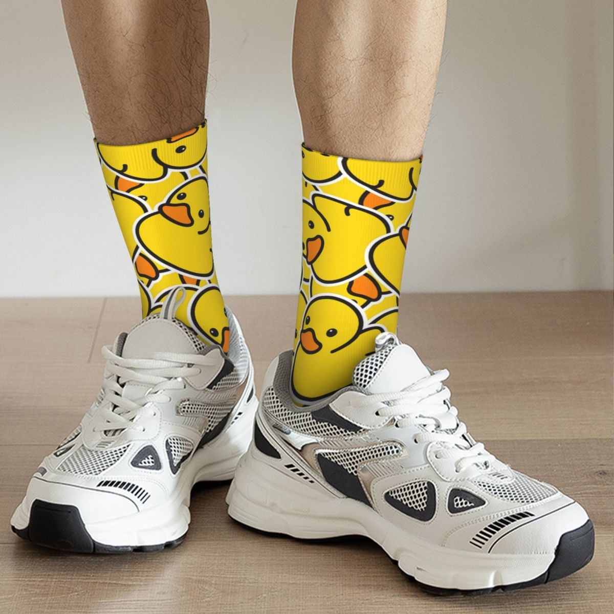 Yellow Duck Socks Non-slip - Bonnie Lassio