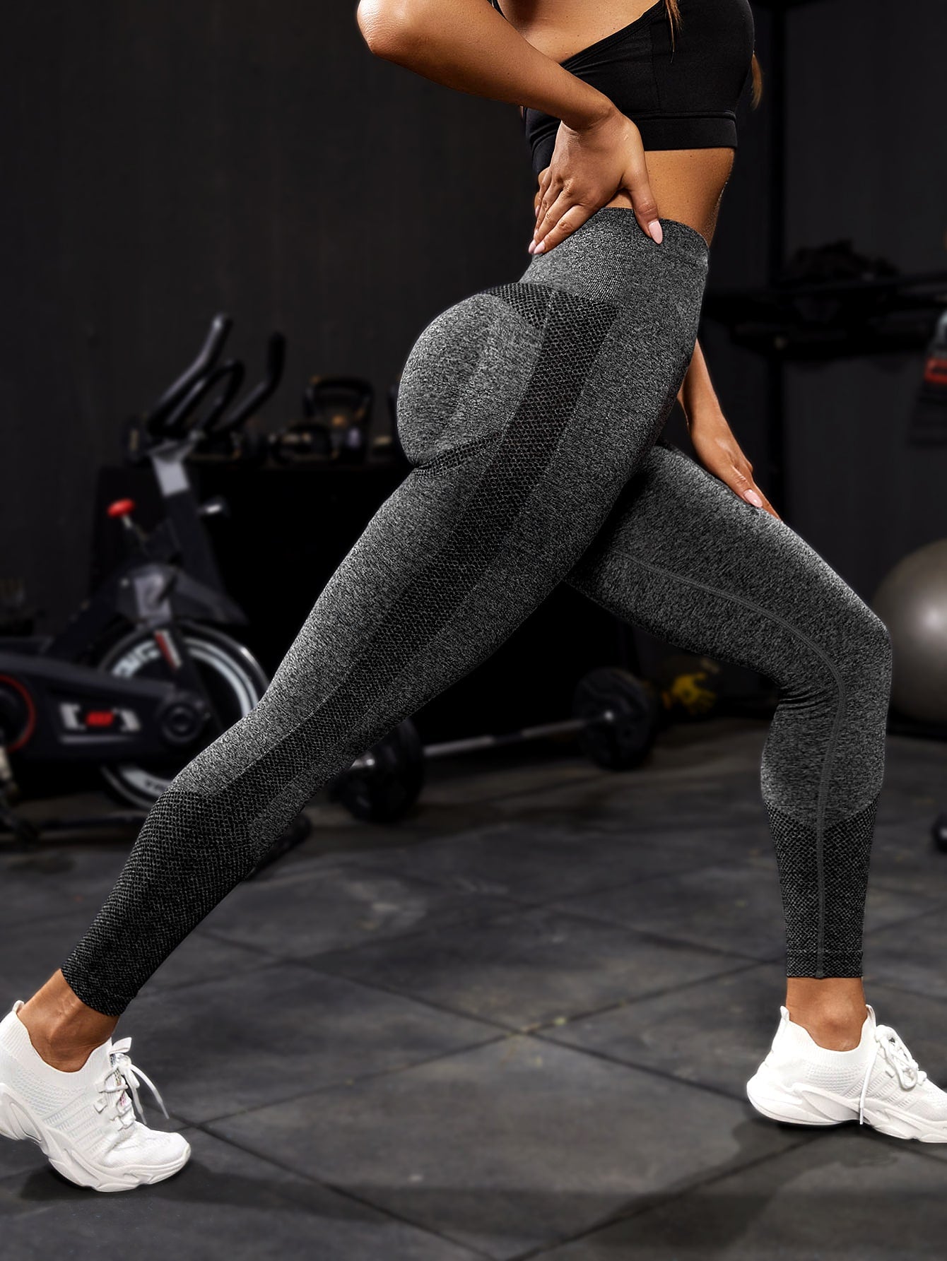 Yoga Sport Women Fitness Seamless Workout Leggings Fashion Push Up Leggings Gym Women Pants - Bonnie Lassio