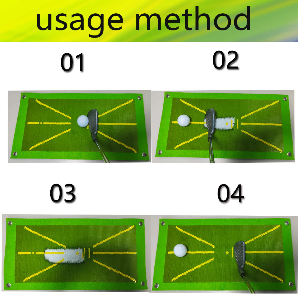 Professional Title: "Professional Golf Training Mat for Accurate Swing Analysis and Practice"