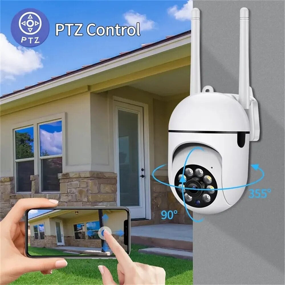 5MP 5G Wifi Surveillance Camera IP HD 1080P IR Full Color Night Vision CCTV