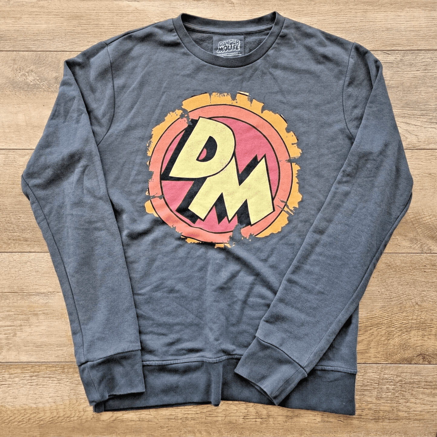 Cedar Wood State Danger Mouse DM Grey Sweatshirt