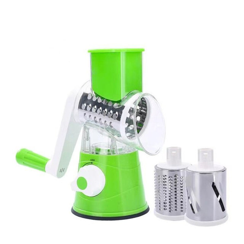 Multifunctional Roller Vegetable Cutter Hand Crank Shredder 