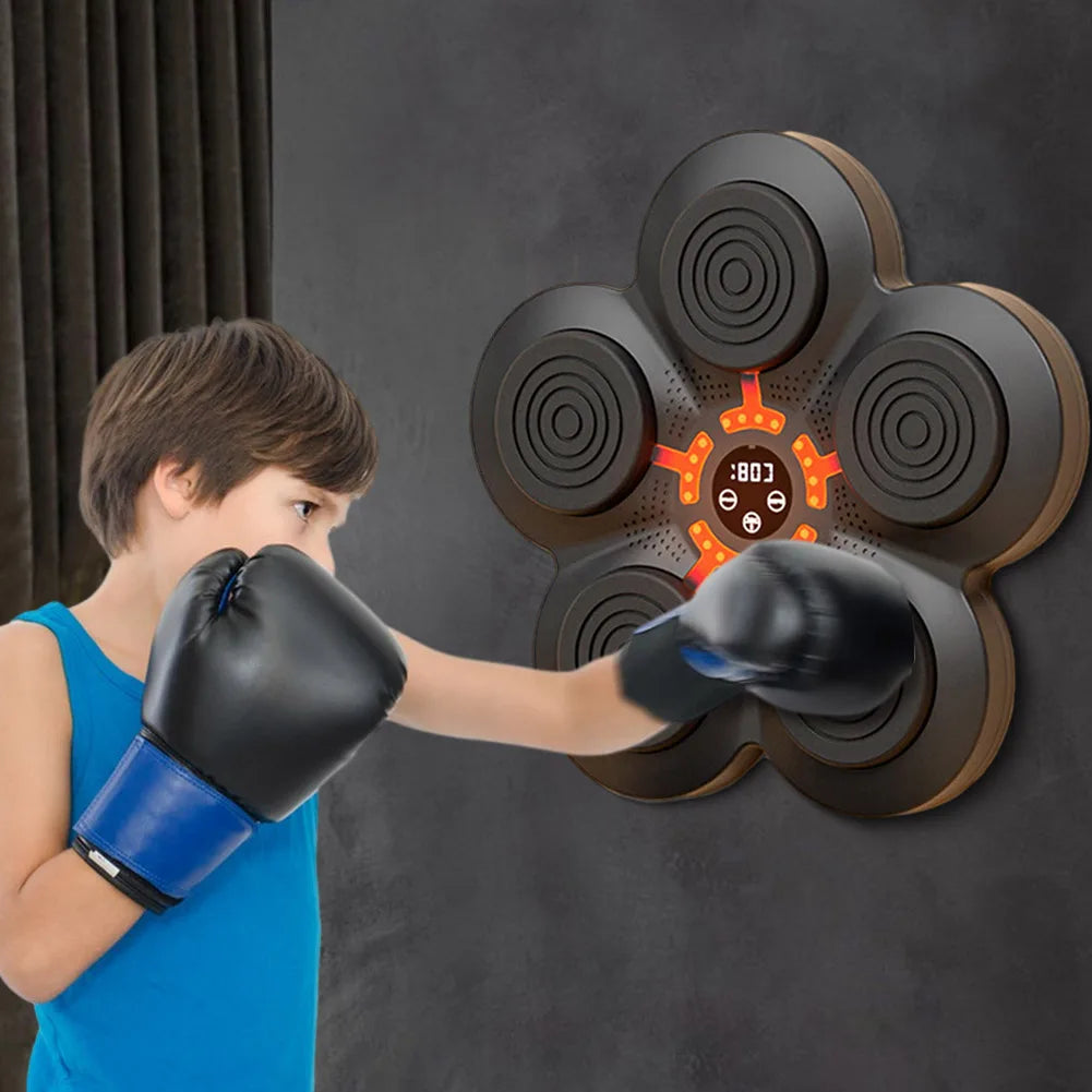 Smart Music Boxing Machine Wall Target LED Lighted Reaction Training Target