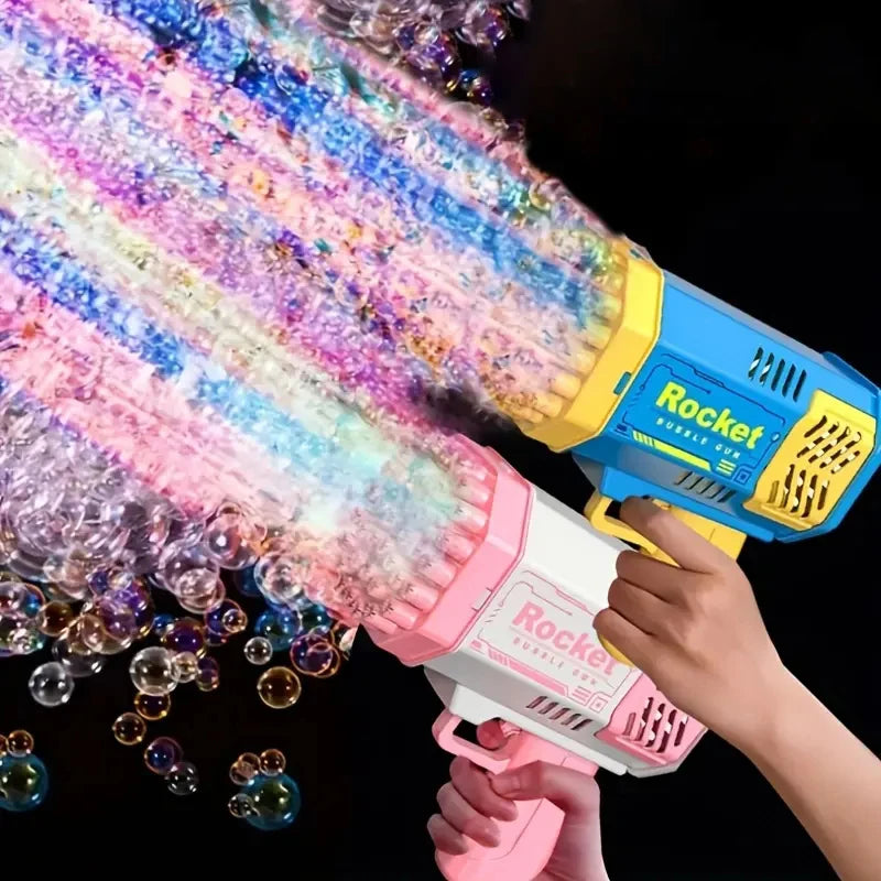 40 Hole Bubble Machine Fully Automatic Bubble Blowing Light Outdoor Bubble Machine 