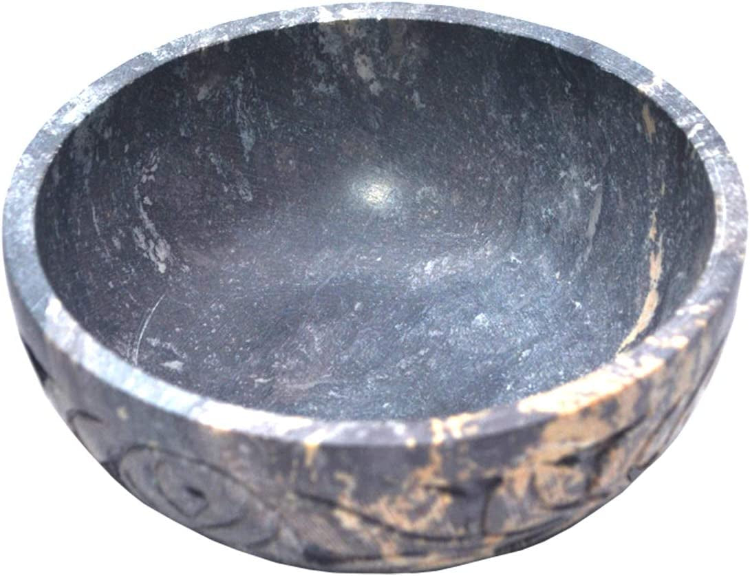 Professional title: " Soapstone Scrying and Smudge Bowl for Rituals"