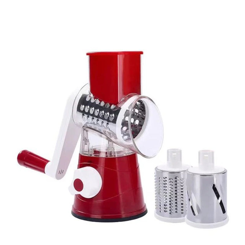 Multifunctional Roller Vegetable Cutter Hand Crank Shredder 