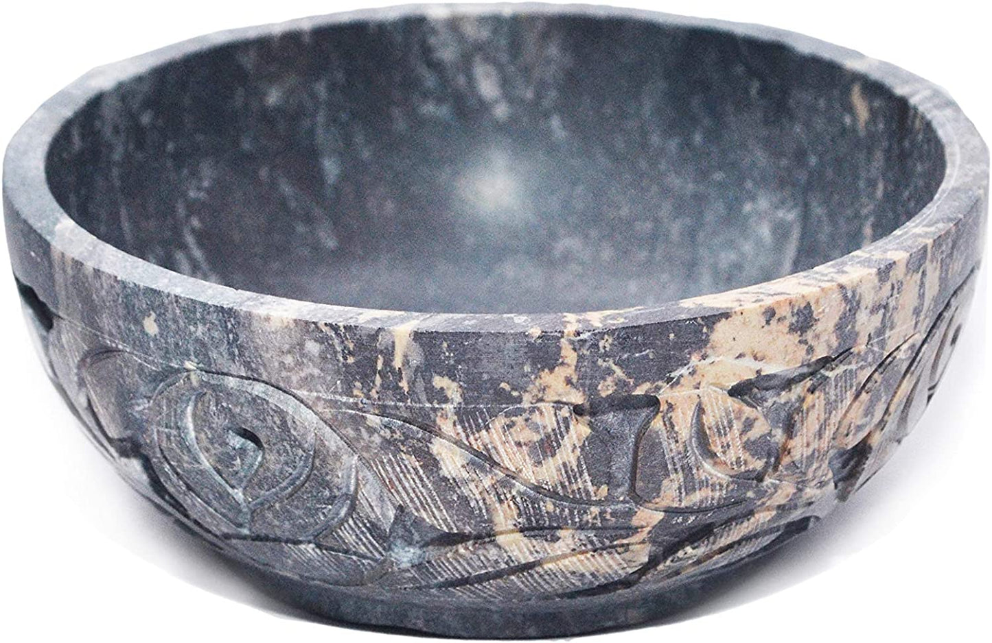 Professional title: " Soapstone Scrying and Smudge Bowl for Rituals"