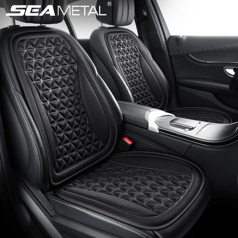 Universal Auto Chair Mat Pad: 3D Breathable Car Seat Cool  Cover with Convex Design