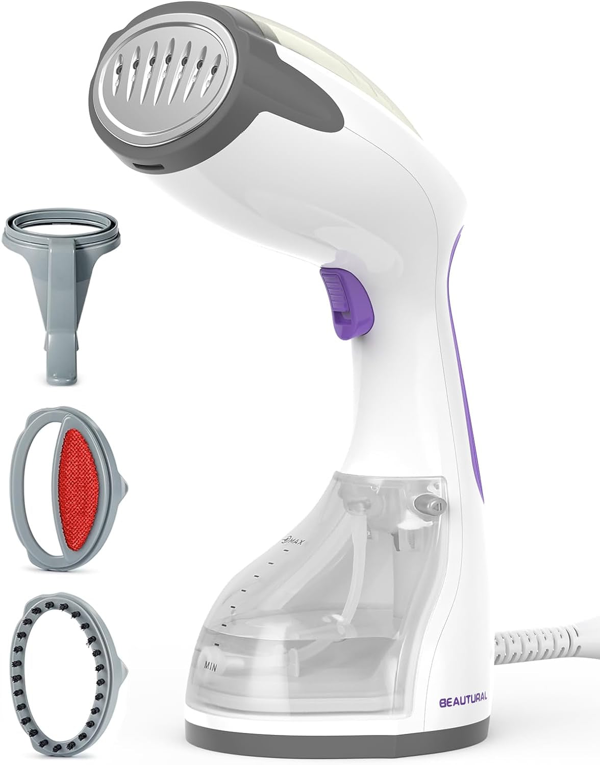 Portable Handheld Clothes Steamer with Fast Heat-Up and Auto-Off Feature