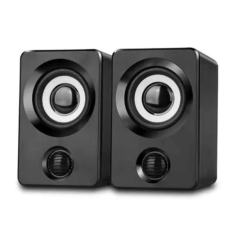 PC Speakers HIFI 3D Sound & Microphone With LED Lights