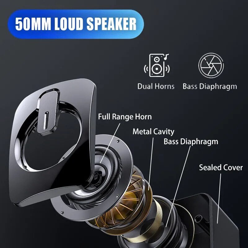 PC Speakers HIFI 3D Sound & Microphone With LED Lights