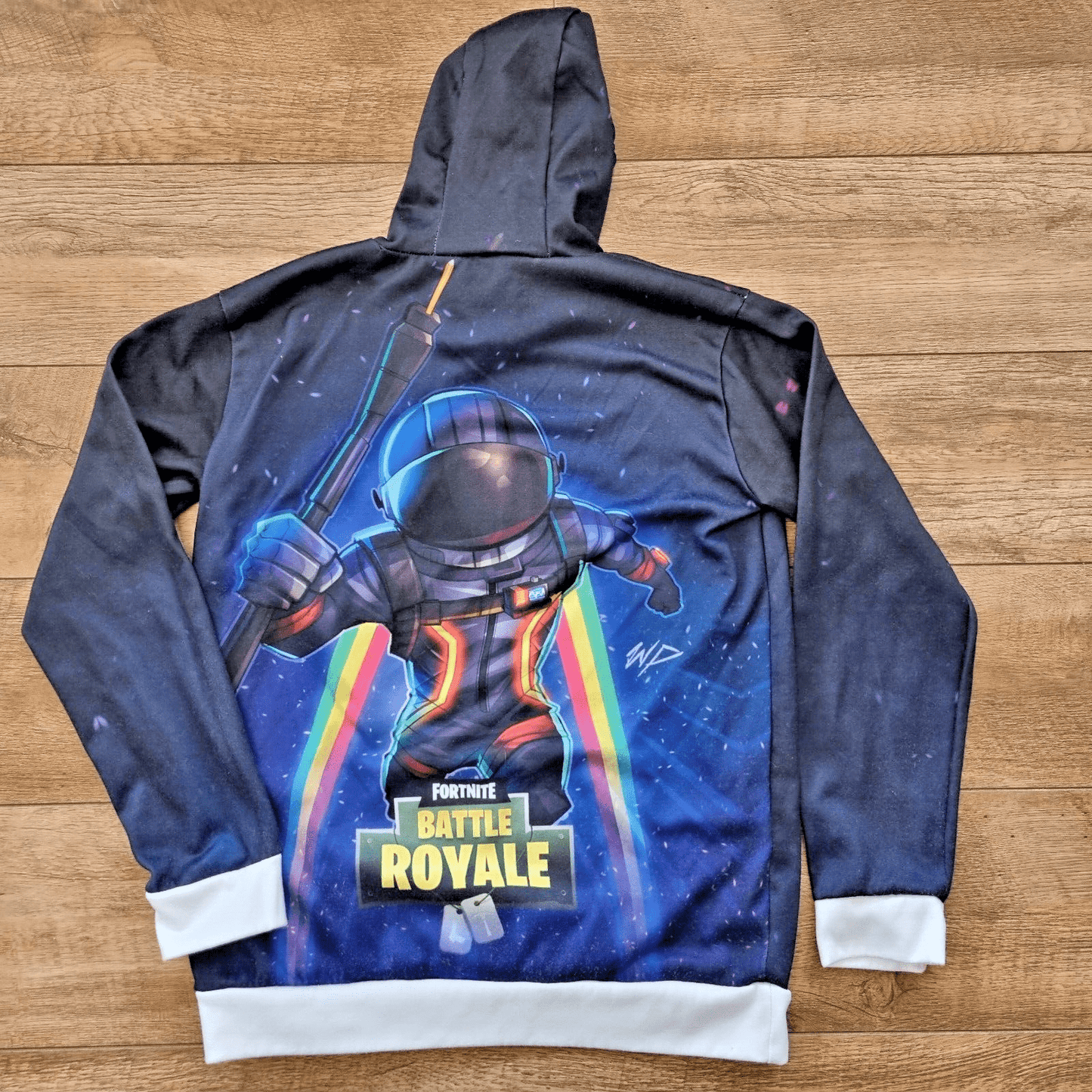 Fortnite Battle Royale Graphic Hoodie Astronaut Sweatshirt