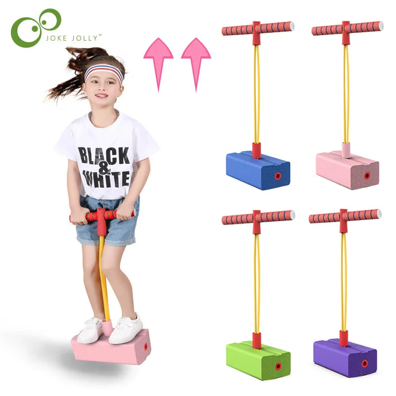 Childrens Grow Taller Balance Toy Frog Jumping Outdoor Exercise Equipment Unisex