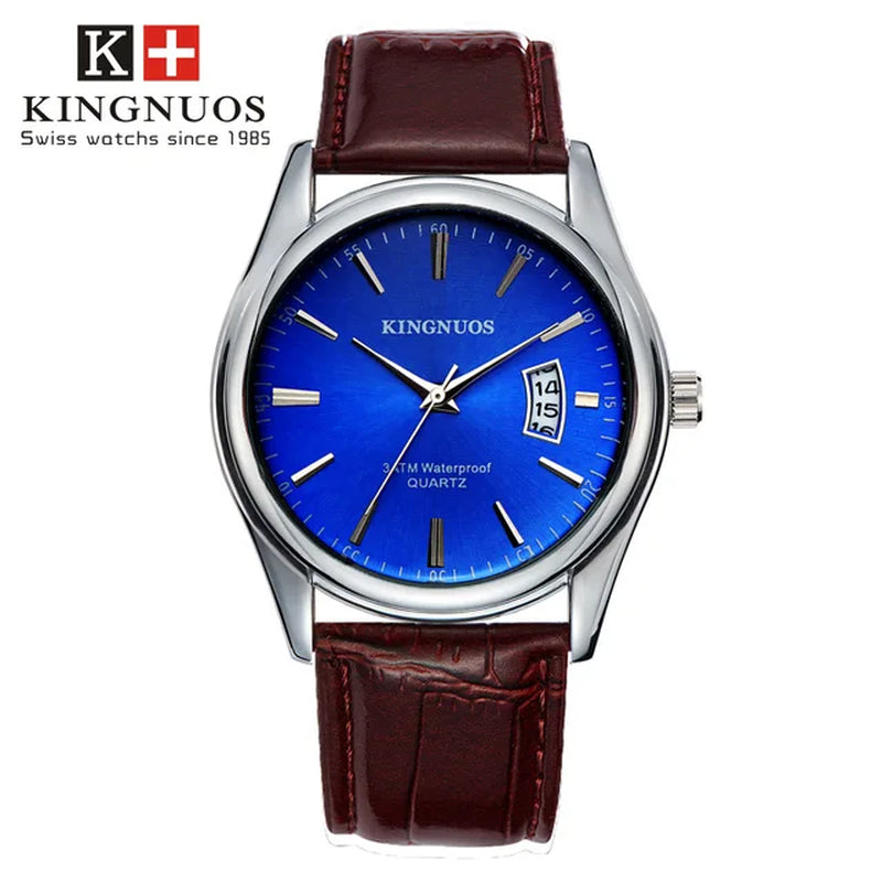 2024 Top Brand Luxury Men's Sports Watch with Date Function and 30M Waterproof Resistance