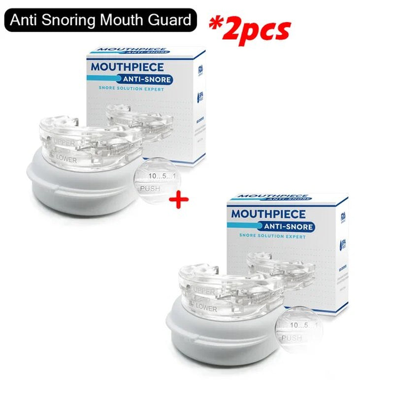 Anti Snoring Apnea Bruxism Mouth Guard Improve Sleeping 