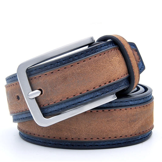 Casual Patchwork Mens Belt Fashion Size 30 to 40 Inch - Bonnie Lassio