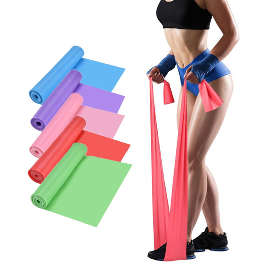 Yoga Sport Resistance Bands Pilates Training Fitness Exercise Home Gym Elastic Band Natural Rubber Latex Yoga Accessories - Bonnie Lassio