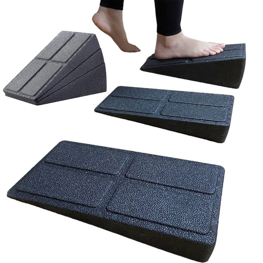 Yoga Wedge Stretch Slant Boards Adjustable Tilt Slanting Board Squat Wedge Block Improve Lower Leg Strength Exercise Gym Fitness - Bonnie Lassio