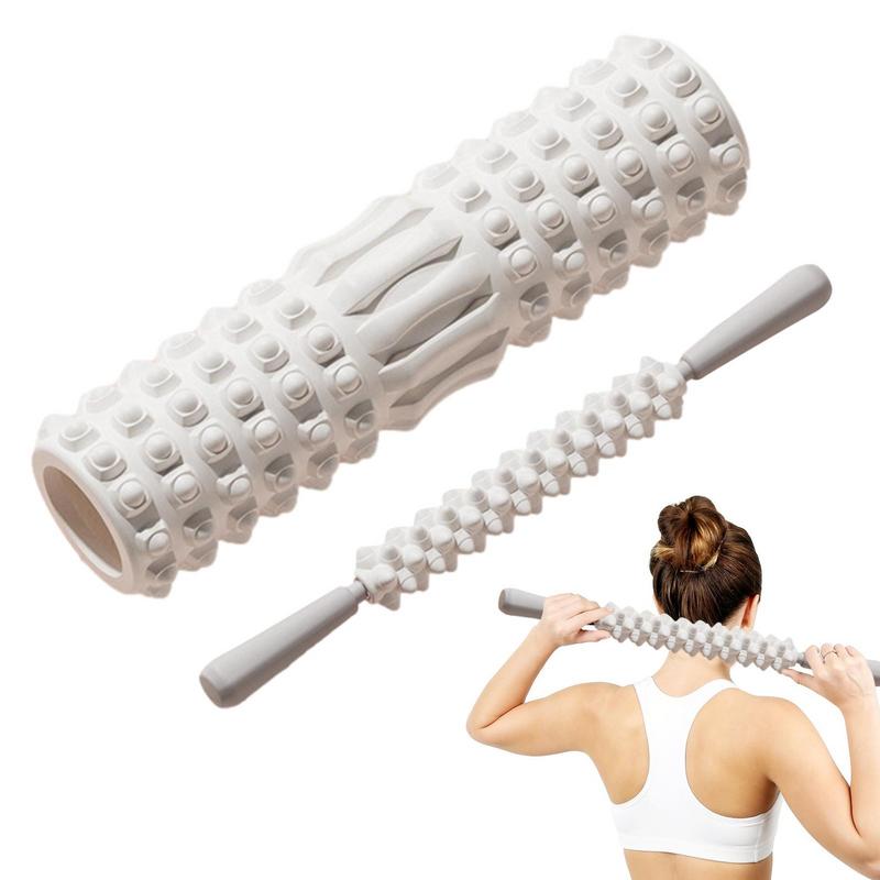 Gym Fitness Yoga Foam Roller Pilates Yoga Exercise Back Muscle Massage Roller Stretching Exercise Yoga Fitness Training Roller - Bonnie Lassio