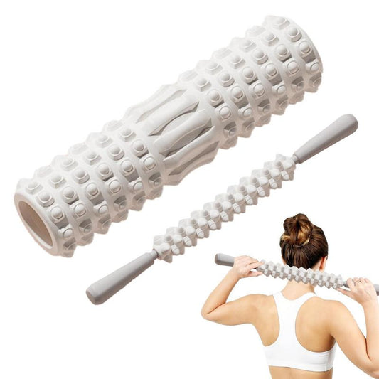 Gym Fitness Yoga Foam Roller Pilates Yoga Exercise Back Muscle Massage Roller Stretching Exercise Yoga Fitness Training Roller - Bonnie Lassio