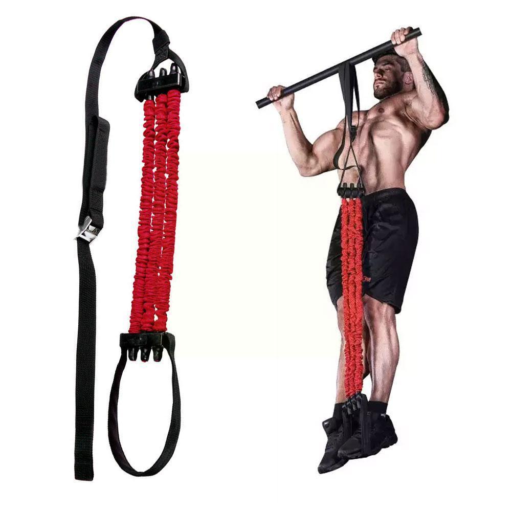 Pull-up Assist Band Elastic Chin Up Assistance Resistance Bands Bar Gym Home - Bonnie Lassio