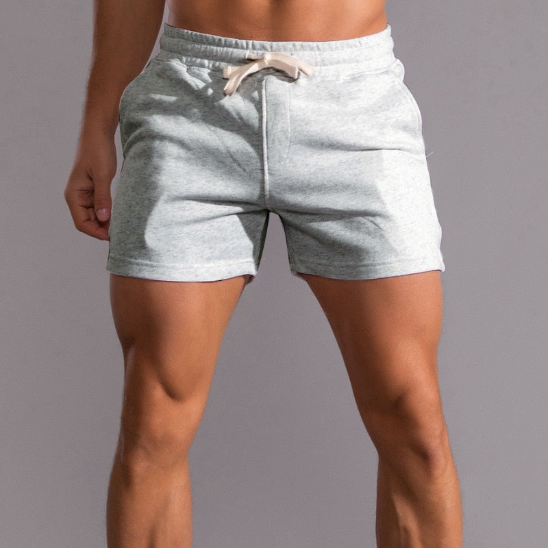 Summer New 100% Cotton Casual Shorts Men High Quality Fashion Short Pants Men Side Pockets Zip Outdoor Running Shorts Men - Bonnie Lassio