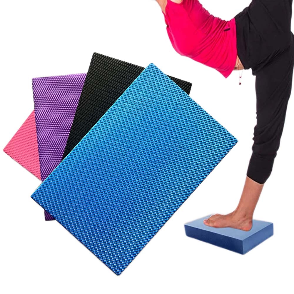 Foam Balanced Yoga Cushion Waist Training TPE Balance Pad Ankle Knee Rehabilitation Physical Therapy Balancing Training Mat - Bonnie Lassio