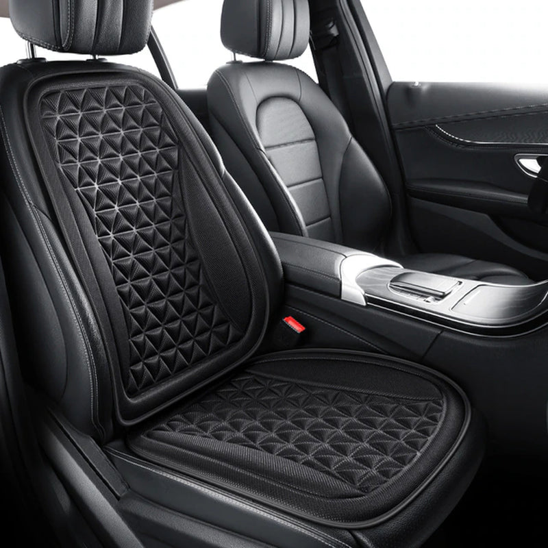 Universal Auto Chair Mat Pad: 3D Breathable Car Seat Cool  Cover with Convex Design