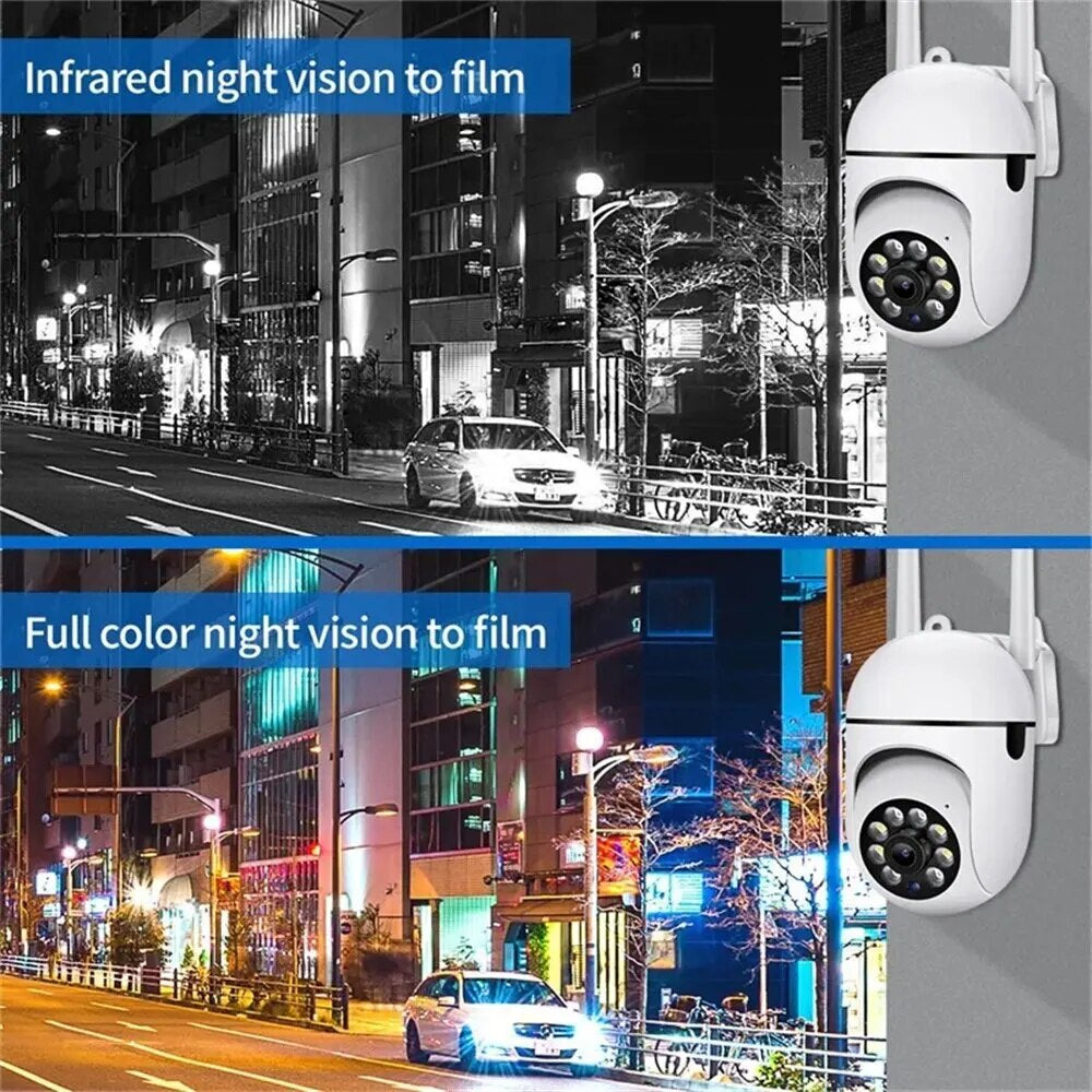 5MP 5G Wifi Surveillance Camera IP HD 1080P IR Full Color Night Vision CCTV