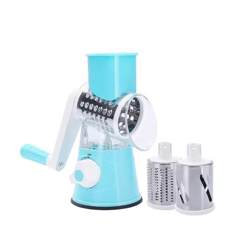 Multifunctional Roller Vegetable Cutter Hand Crank Shredder 